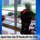 Chrystal McCadden's son, Caden (shown above), was placed in handcuffs by a police officer who was dispatched to the school following a report that a student was a threat to himself and other students.
WILX Screenshot